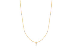 Collier - Goud - Parel - 2,5 mm - 45 cm